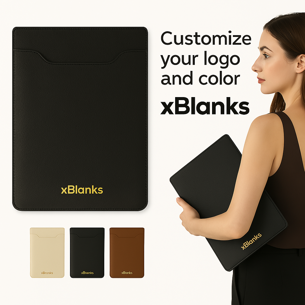 Customizable leather laptop Case Sleeve